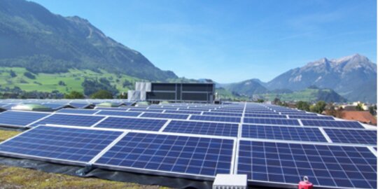 Photovoltaikanlage 105 kWp Gewerbehaus Oberdorf